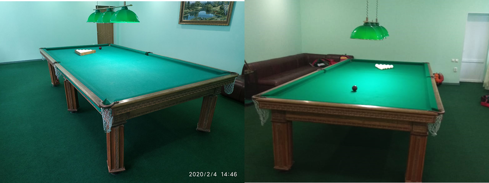 Перетяжка бильярдного стола в Крыму по разумной цене Перетяжка бильярдного стола в Крыму от опытных специалистов мастерской MebelProfi